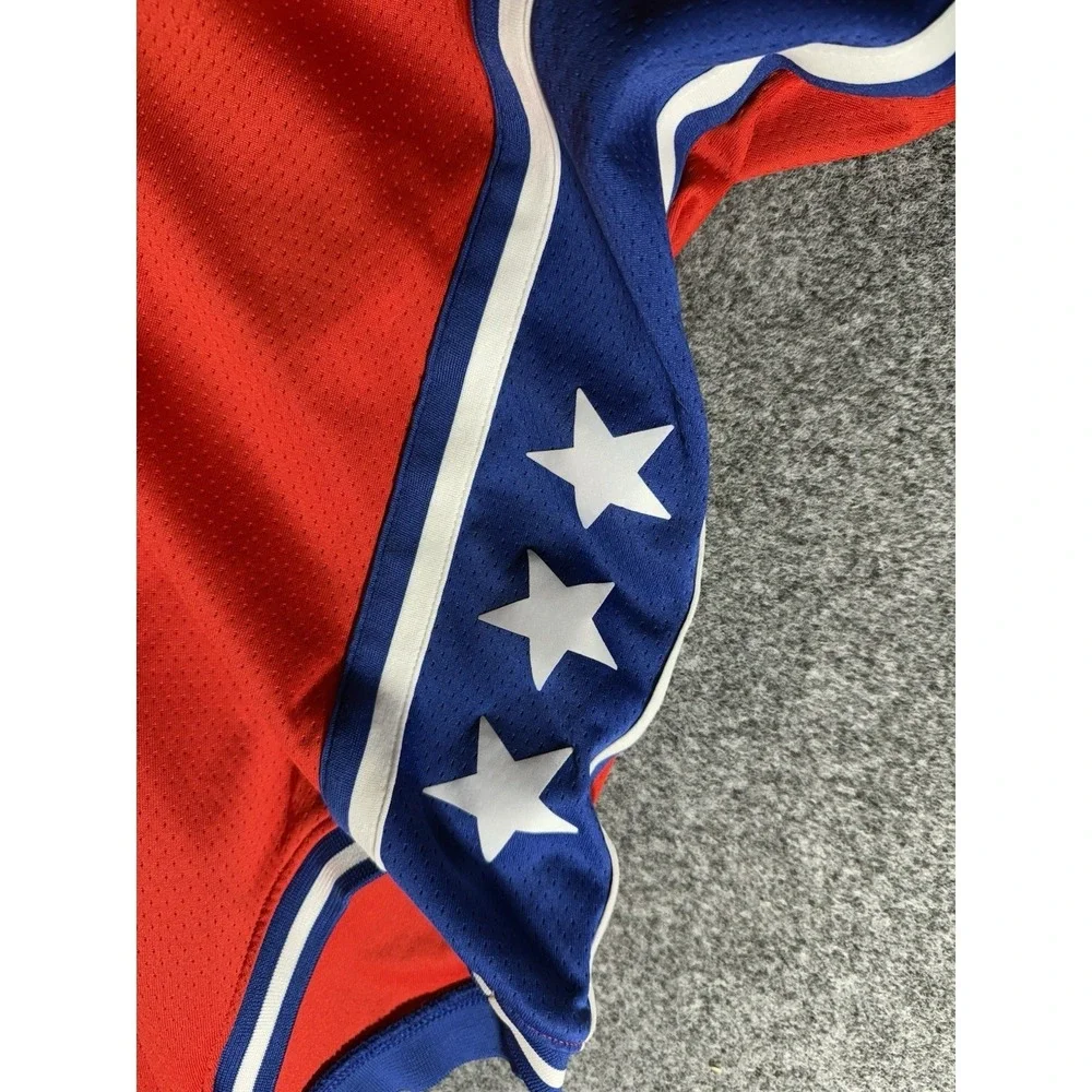 Jordan Philadelphia 76ers James Harden NBA Statement Jersey Red Men's Size‎ XXL